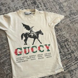Gucci “Guccy” shirt men’s small